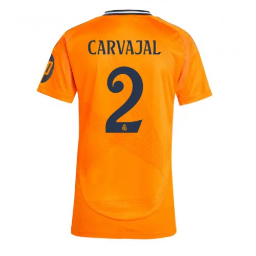 Fotbalové Dres Real Madrid Daniel Carvajal #2 Dámské Venkovní 2024-25 Krátký Rukáv